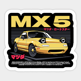 Miata MX5 Sticker